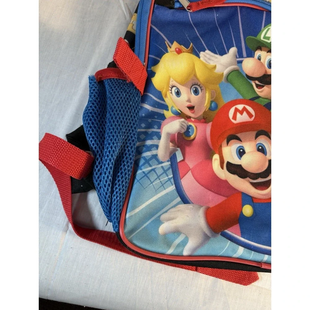 Super Mario Backpack Book Bag Computer Bag Mario Luigi Multicolor